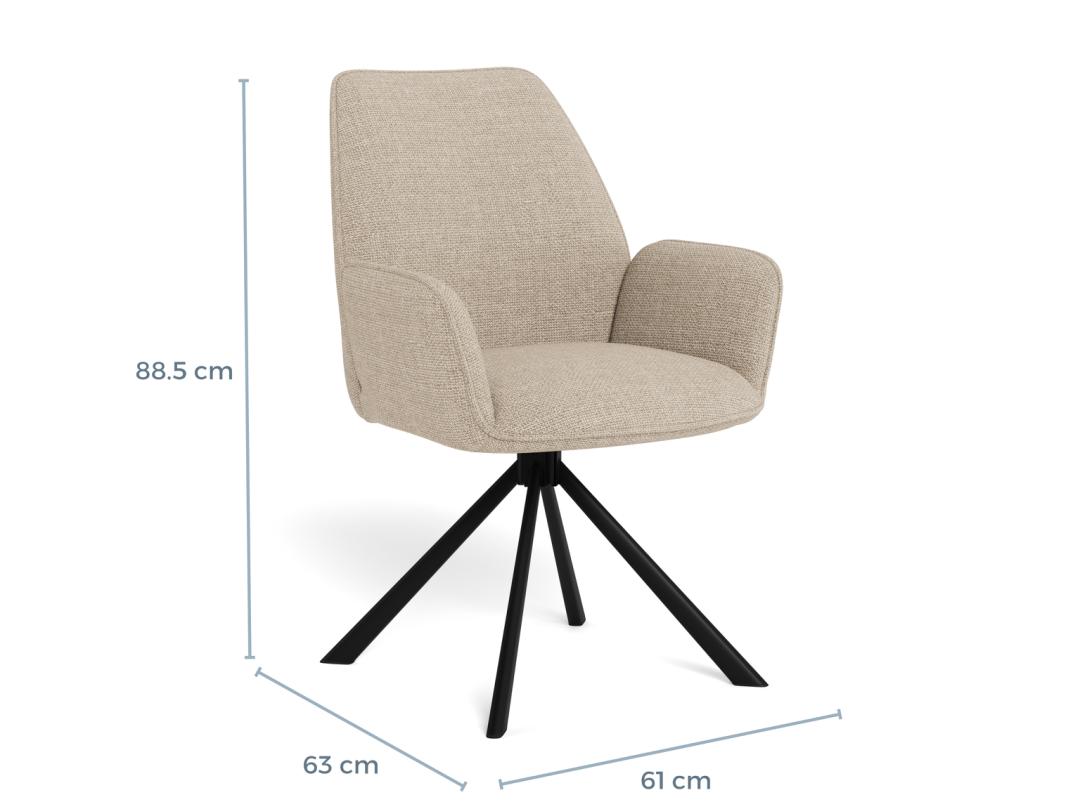 Stoel Glenda (set van 2)