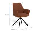 Stoel Glenda (set van 2)