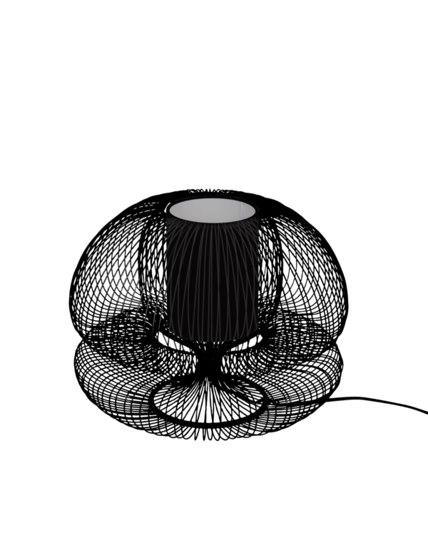 Table Lamp Bubble Base Iron Wire