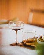 Swirl coupe glas  - set van 2