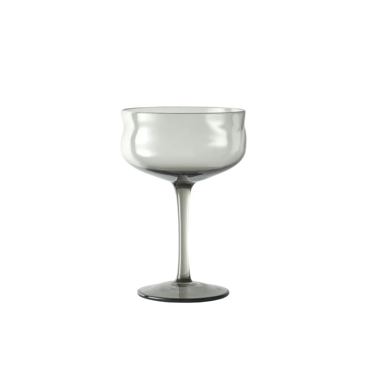 Swirl coupe glas  - set van 2