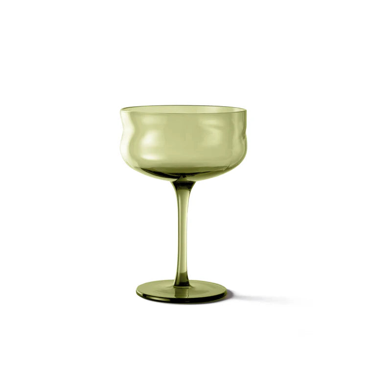Swirl coupe glas  - set van 2